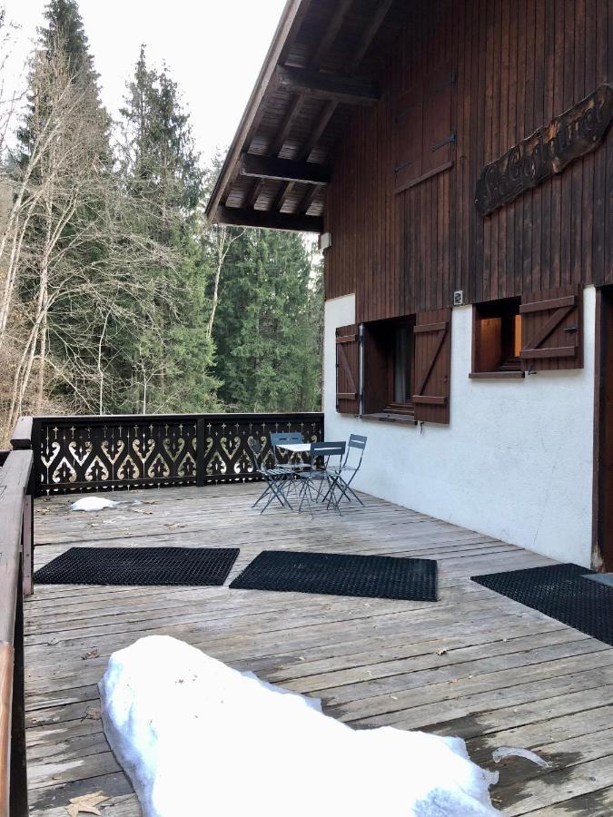 Chalet Riviere Du Bon Nant Location De 6 A 14 Personnes En Haute Savoie 생제르베레뱅 외부 사진