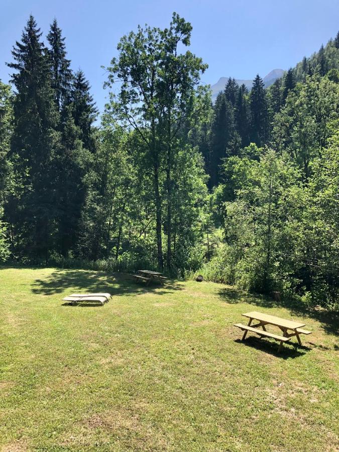 Chalet Riviere Du Bon Nant Location De 6 A 14 Personnes En Haute Savoie 생제르베레뱅 외부 사진