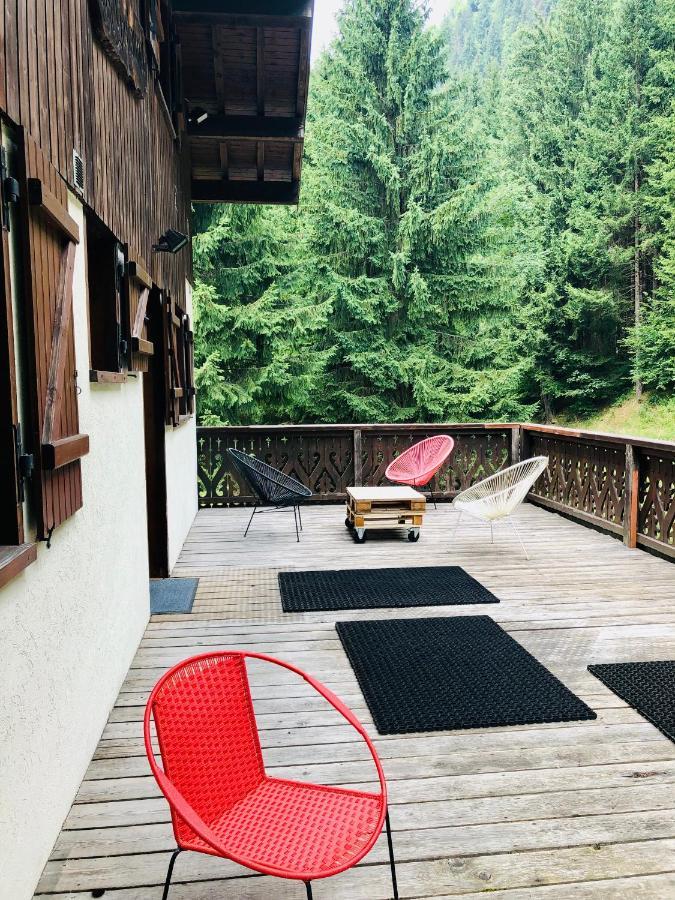 Chalet Riviere Du Bon Nant Location De 6 A 14 Personnes En Haute Savoie 생제르베레뱅 외부 사진