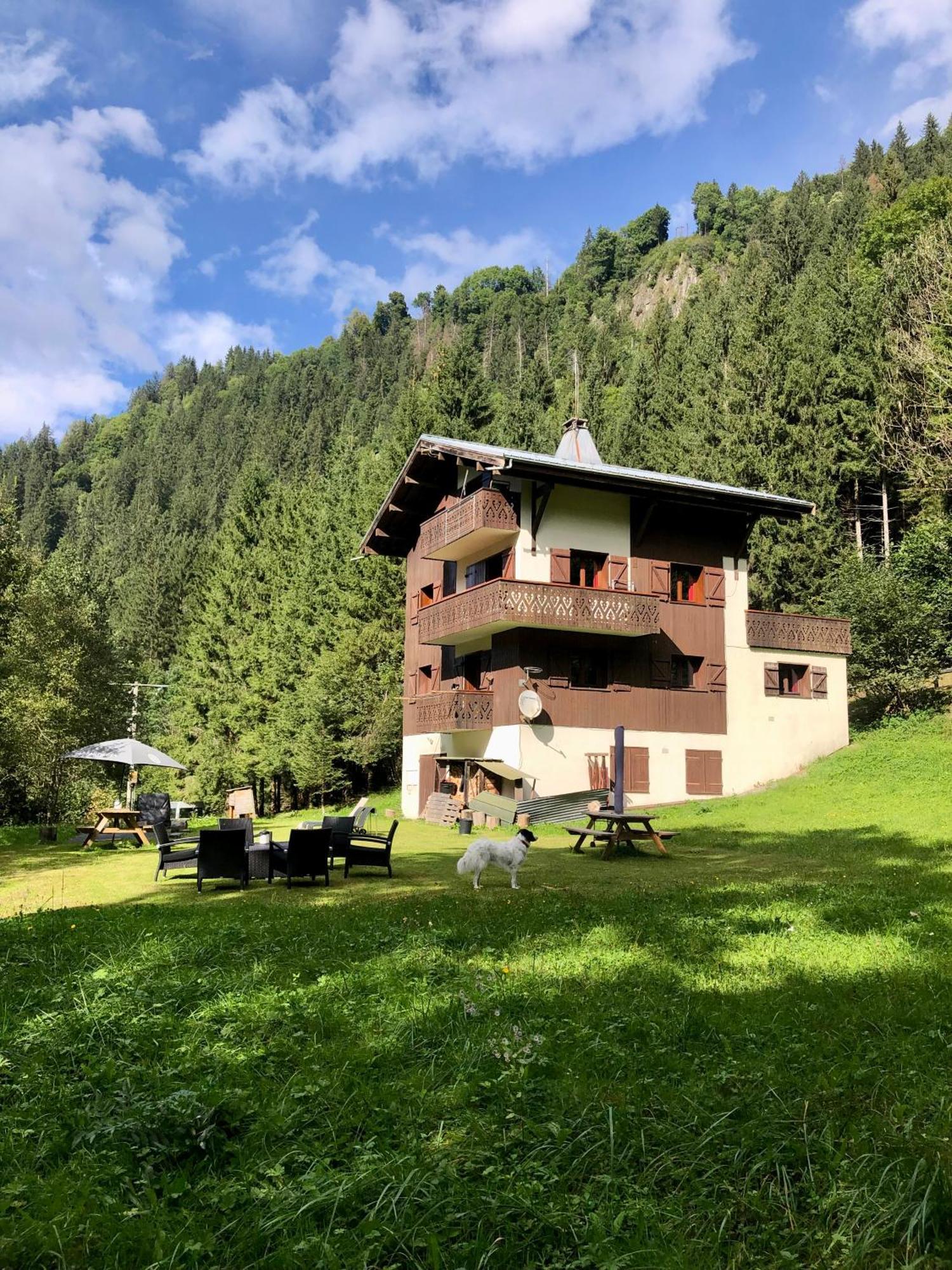 Chalet Riviere Du Bon Nant Location De 6 A 14 Personnes En Haute Savoie 생제르베레뱅 외부 사진